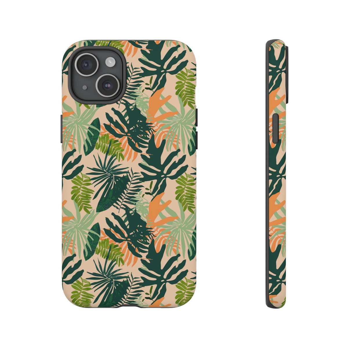 Jungle Pattern Phone Case – Exotic & Lush Design for Your Phone 353