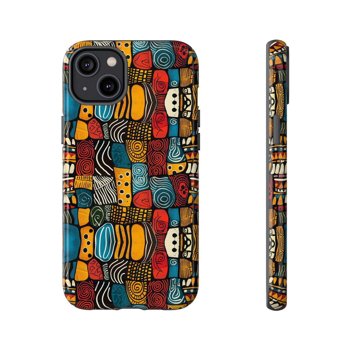 Stylish African Pattern Phone Case – Unique and Vibrant Protection 159