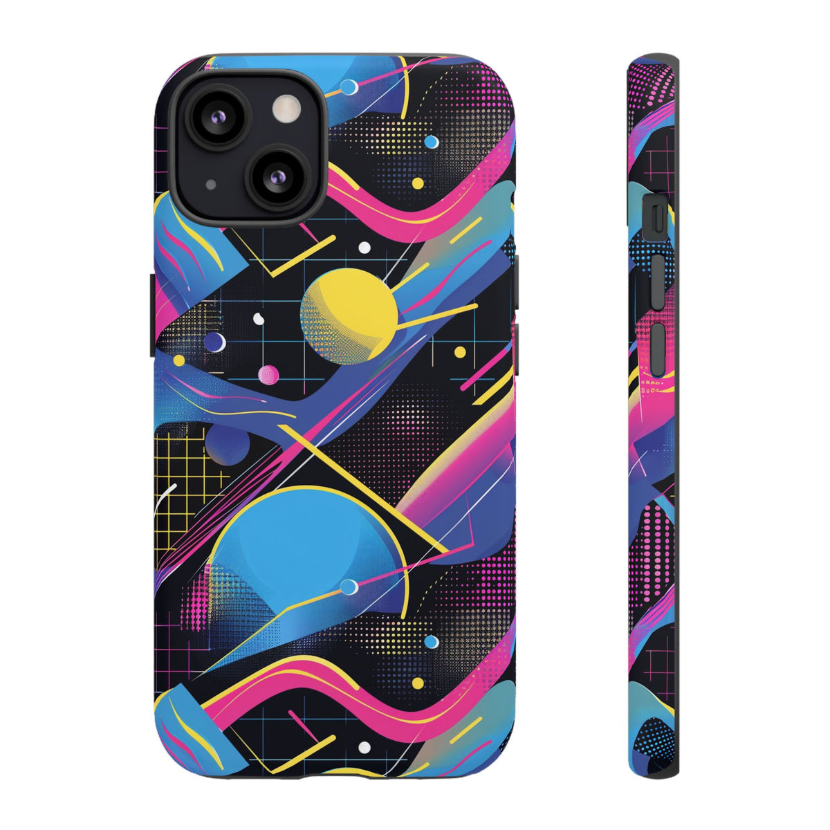 Retro 80s Seamless Phone Case – Vintage Style Meets Modern Protection 14