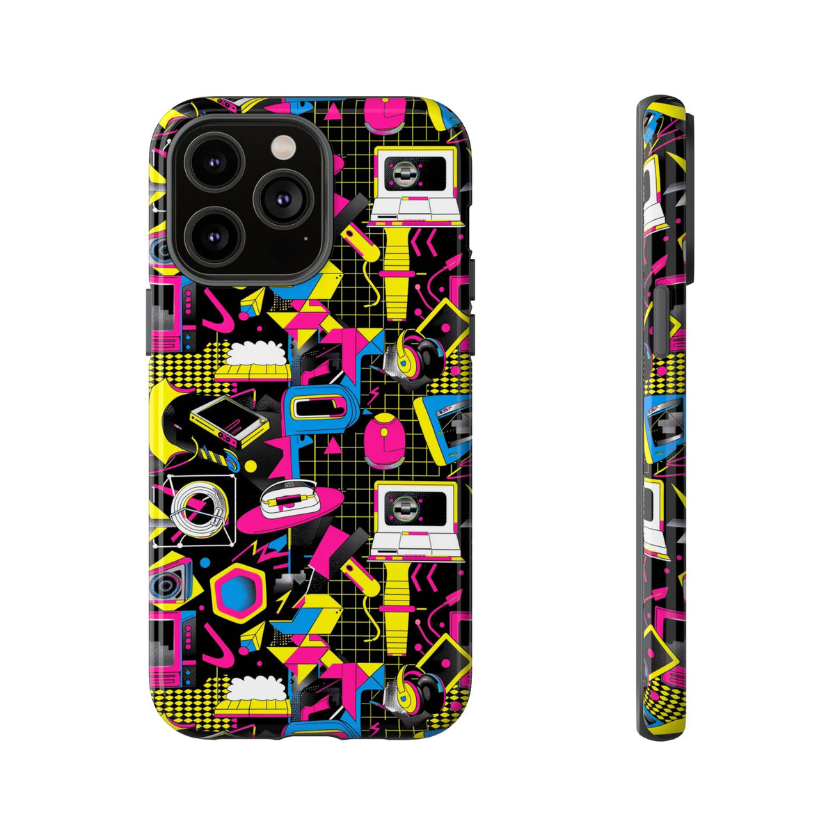 Retro 80s Seamless Phone Case – Vintage Style Meets Modern Protection 149