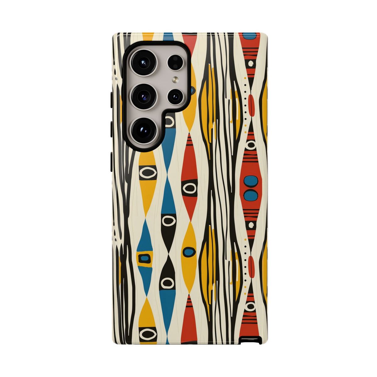 Stylish African Pattern Phone Case – Unique and Vibrant Protection 202