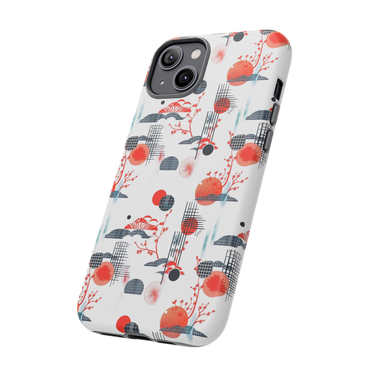 Japanese Pattern Phone Case – Elegant & Timeless Design for Your Phone 082