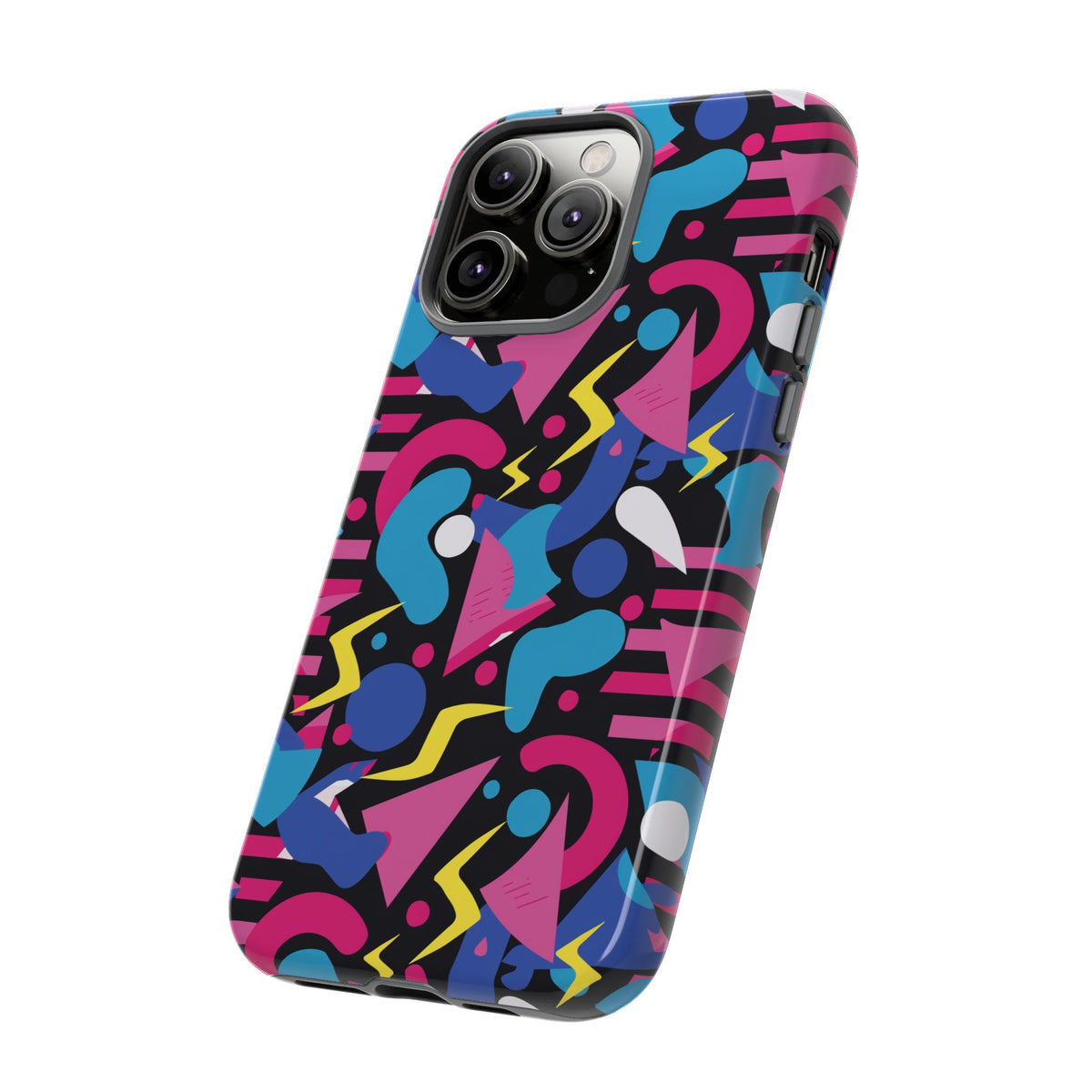 Retro 80s Seamless Phone Case – Vintage Style Meets Modern Protection 096