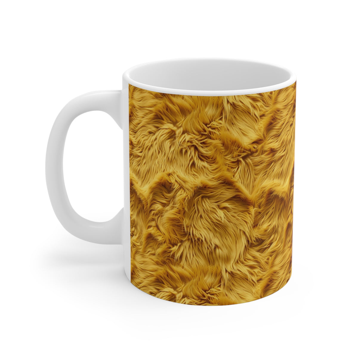 Fur Seamless Pattern Coffee Mug – Cozy Ceramic Mug for Fur Lovers 31