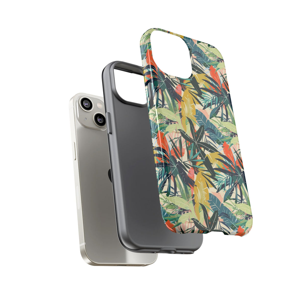 Jungle Pattern Phone Case – Exotic & Lush Design for Your Phone 349