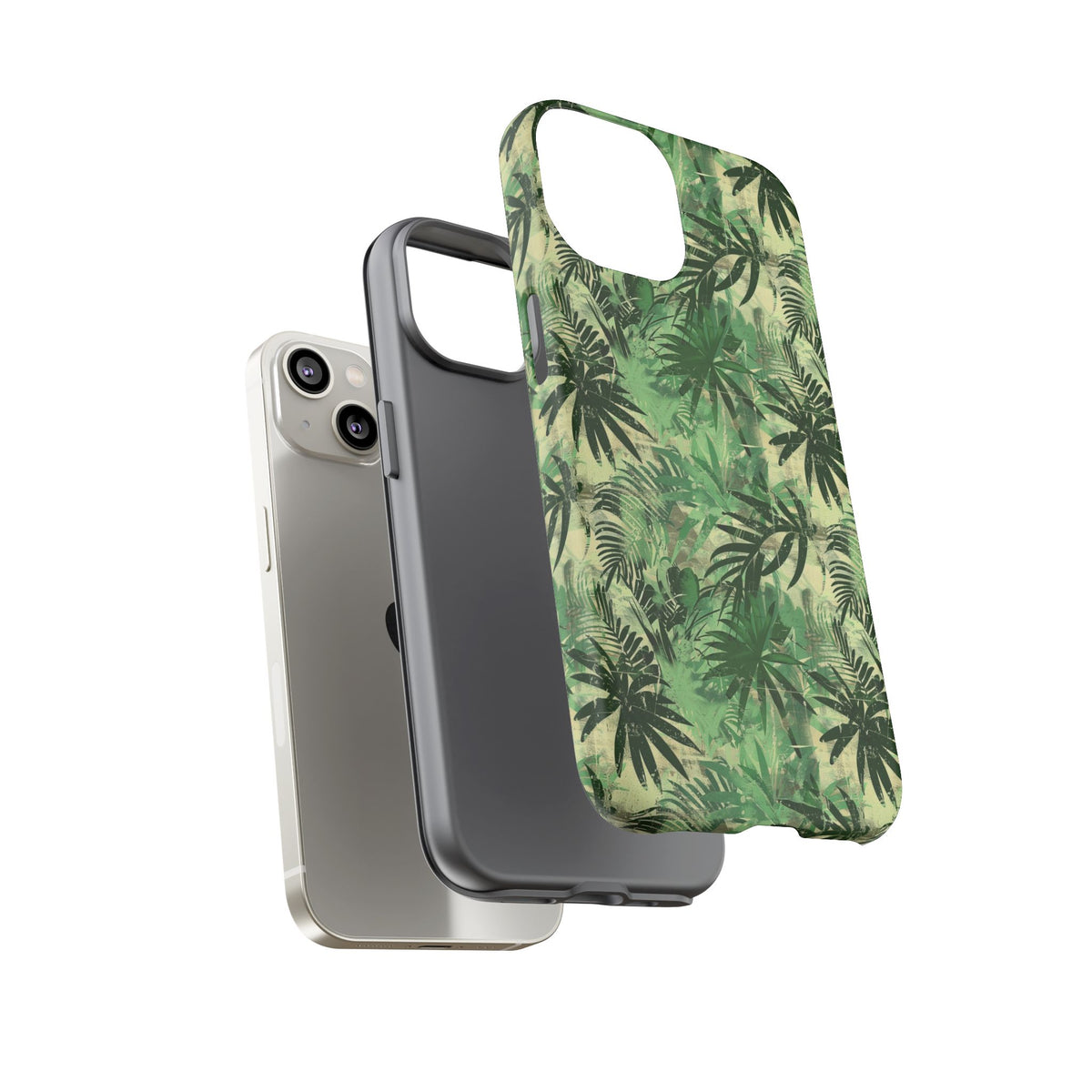 Jungle Pattern Phone Case – Exotic & Lush Design for Your Phone 336