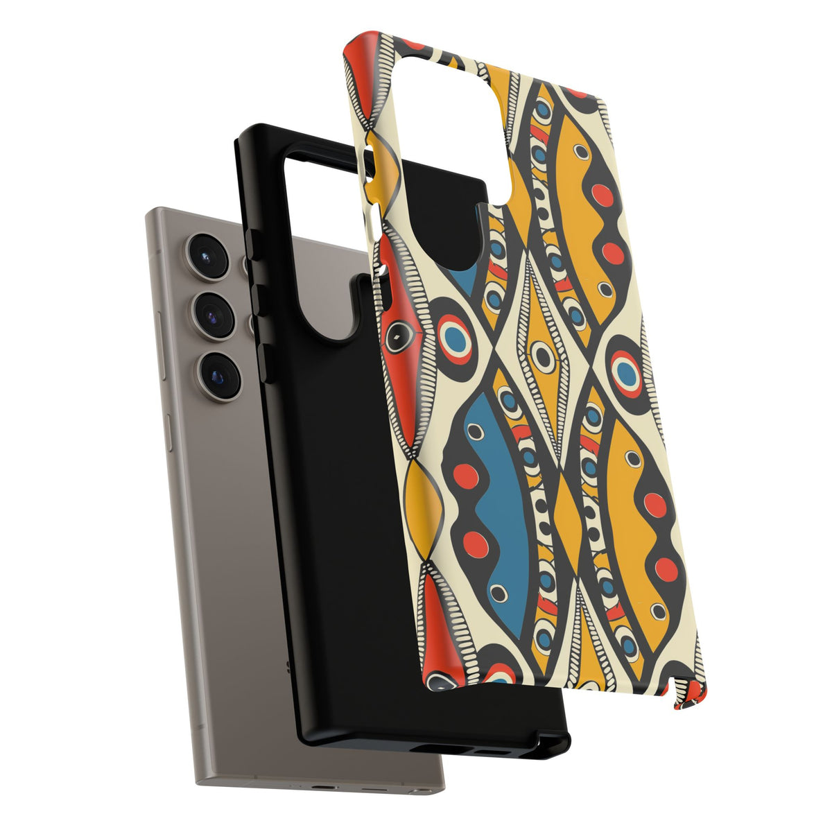 Stylish African Pattern Phone Case – Unique and Vibrant Protection 180