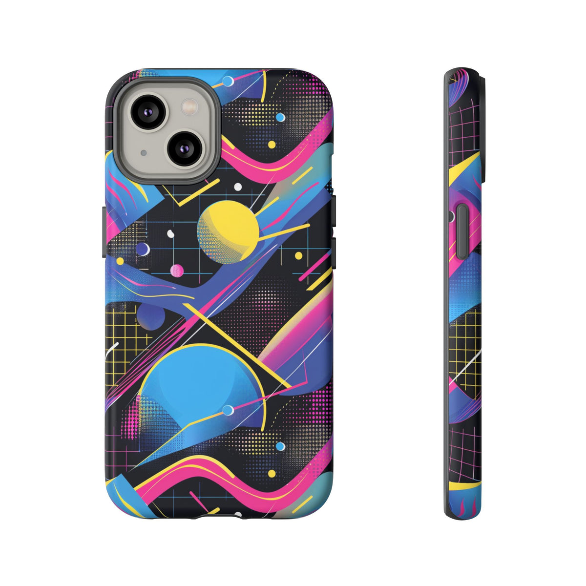 Retro 80s Seamless Phone Case – Vintage Style Meets Modern Protection 14