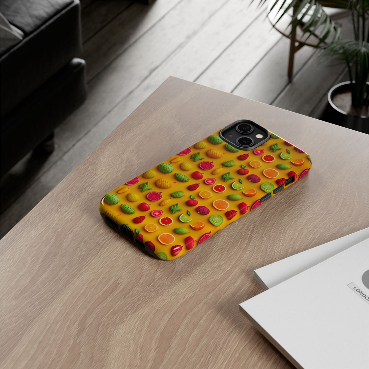 Fruit Pattern Phone Case – Vibrant & Fun Design for Your Smartphone 822