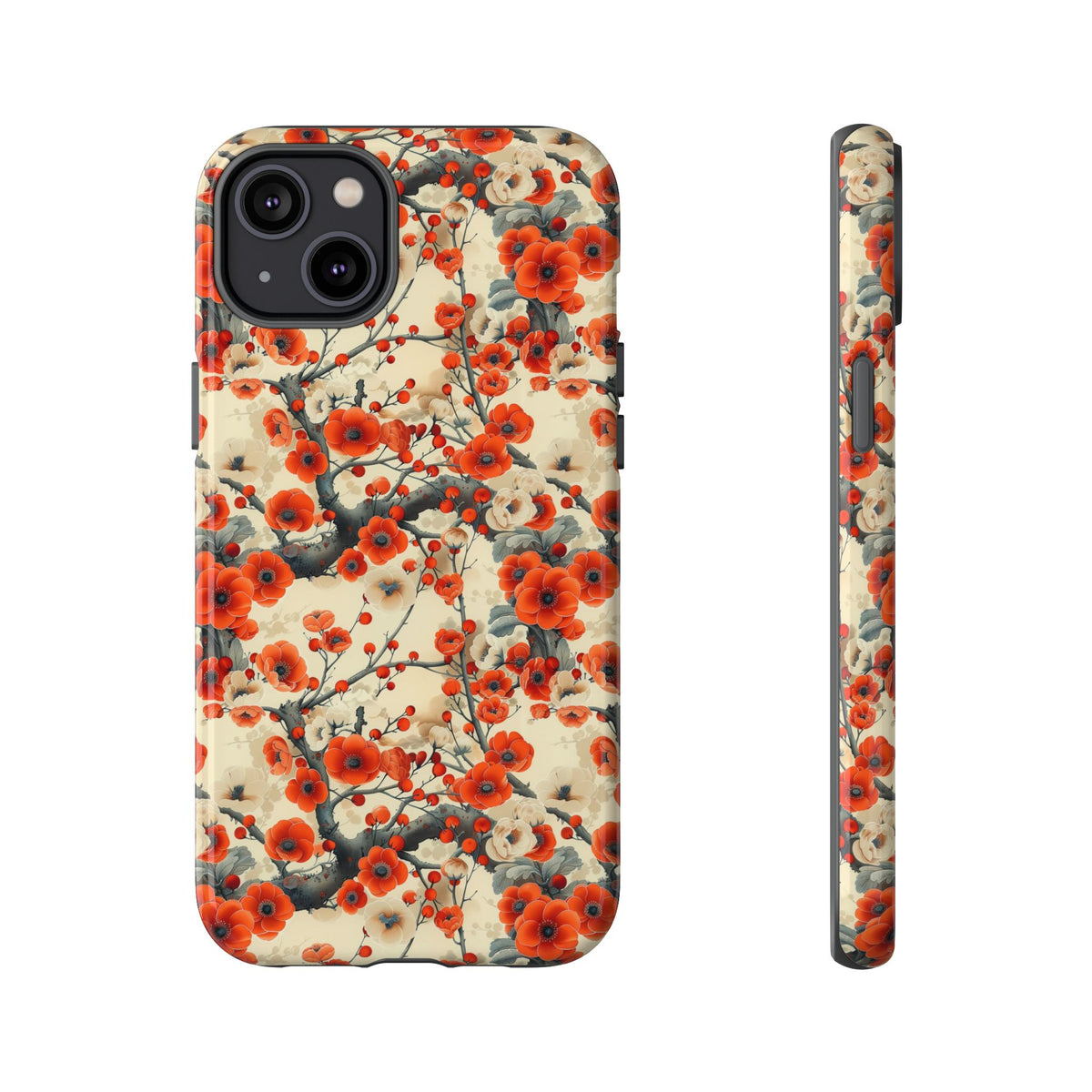 Japanese Pattern Phone Case – Elegant & Timeless Design for Your Phone 084