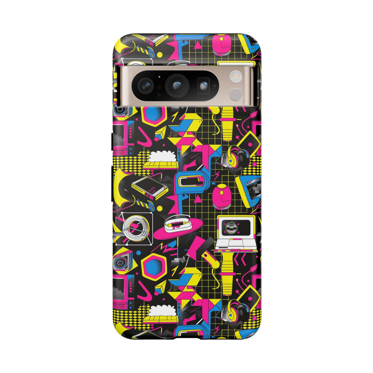 Retro 80s Seamless Phone Case – Vintage Style Meets Modern Protection 149