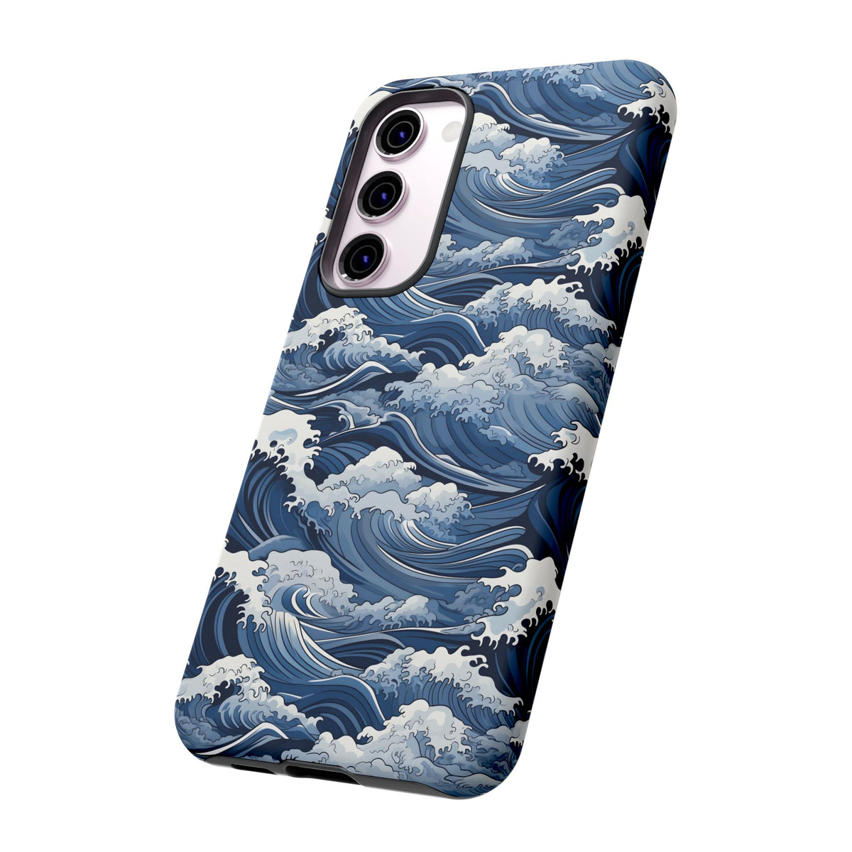 Japanese Waves Phone Case – Embrace Timeless Elegance with Classic Design