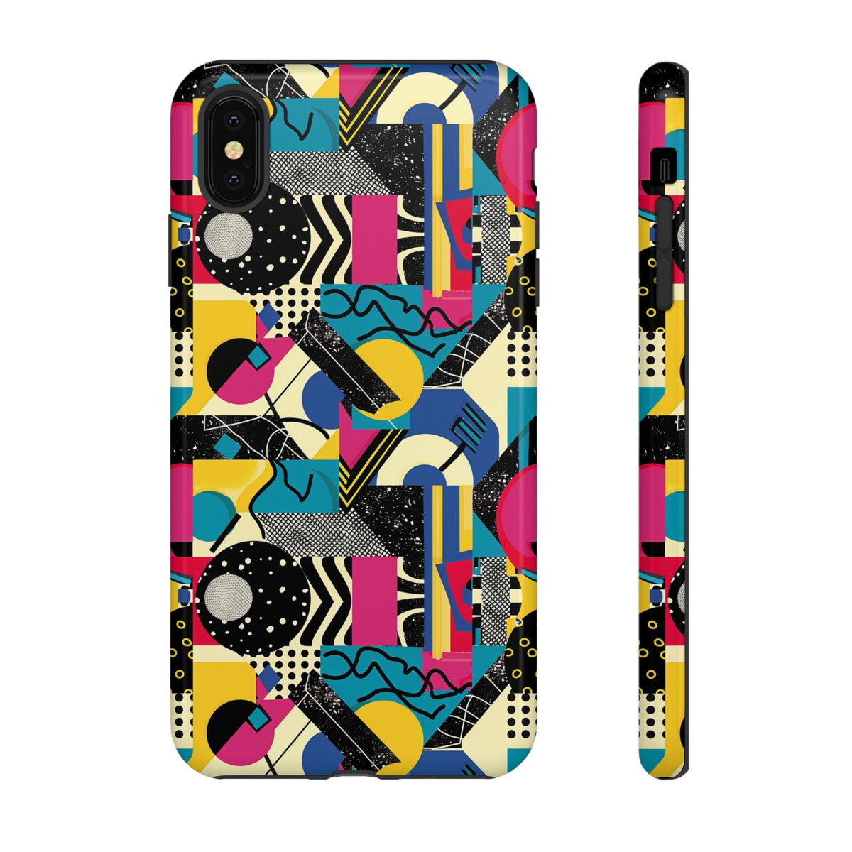 Retro 80s Seamless Phone Case – Vintage Style Meets Modern Protection 194