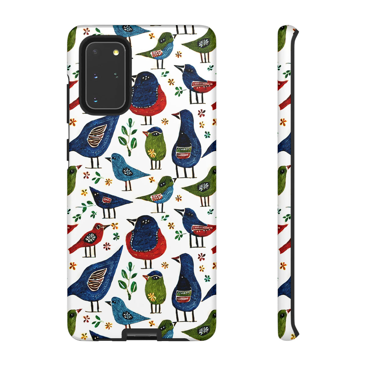 Birds Seamless Pattern Phone Case – Elegant and Timeless Avian Design 12