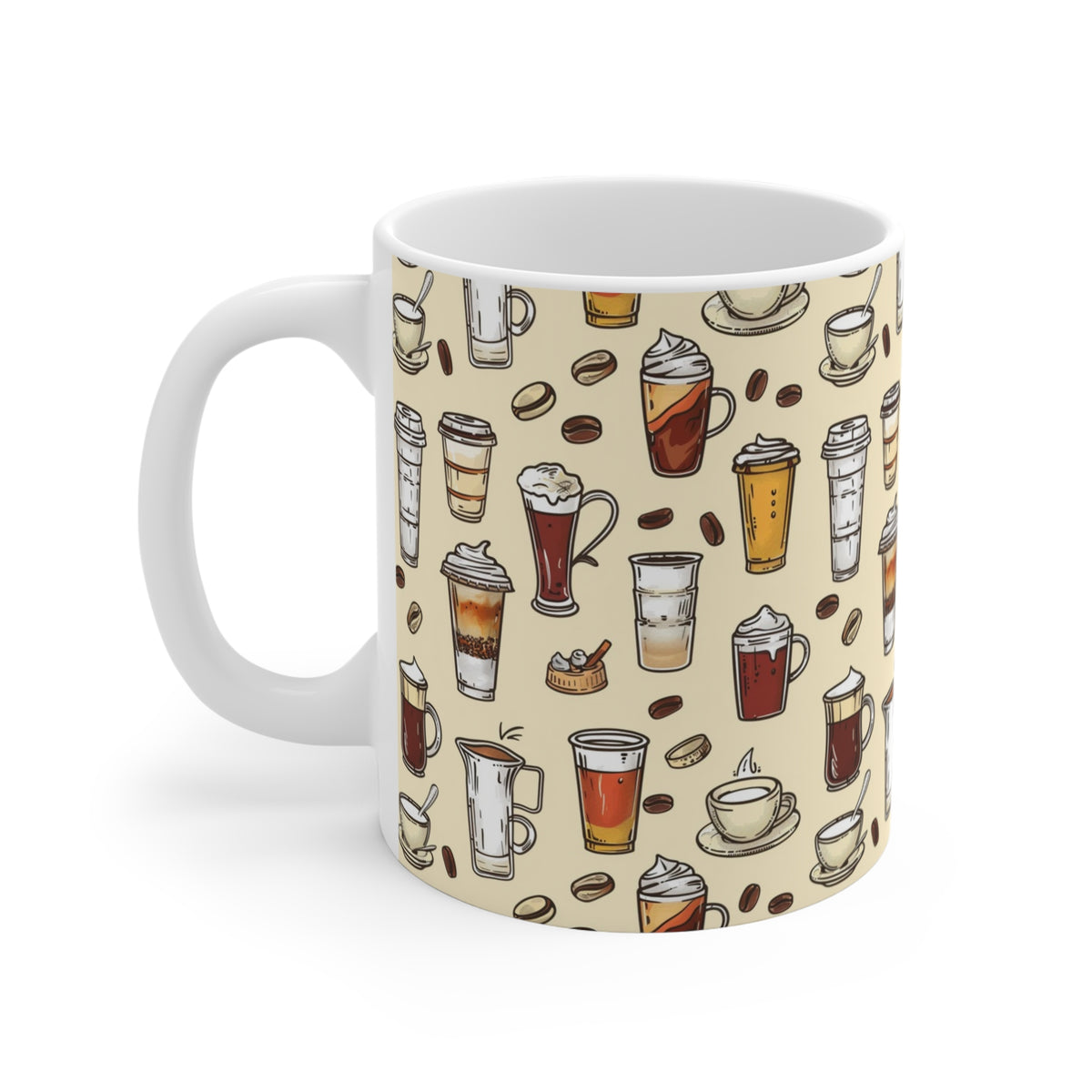 Coffee-Themed Coffee Mug - Sip in Style 385