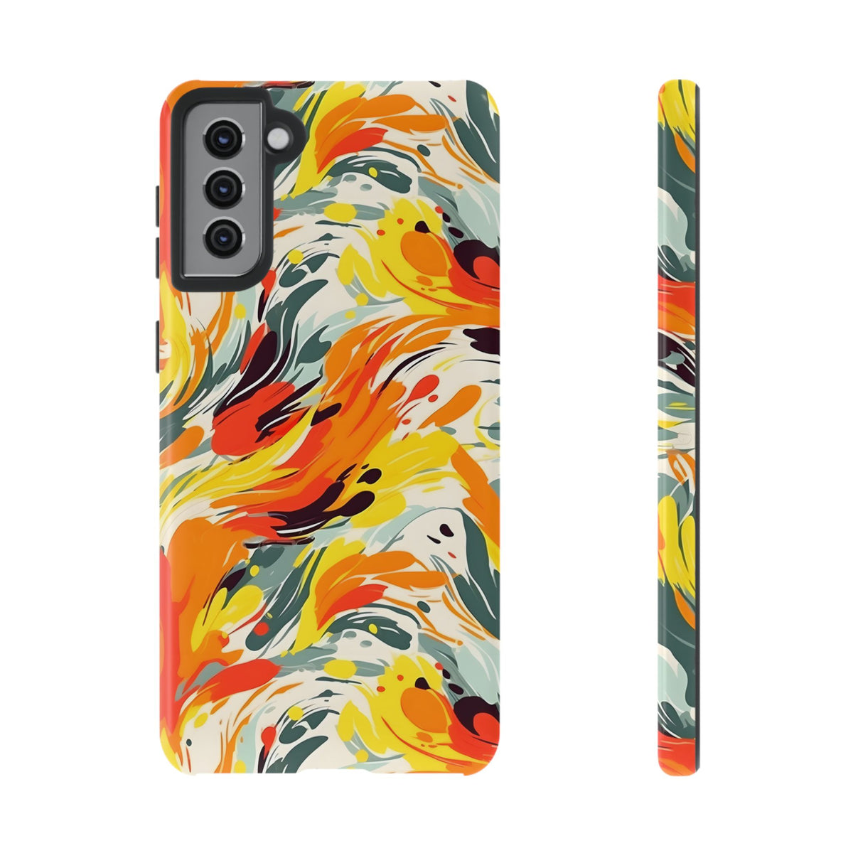 Abstract Painting Design Phone Case – Modern Art-Inspired Phone Cover 5