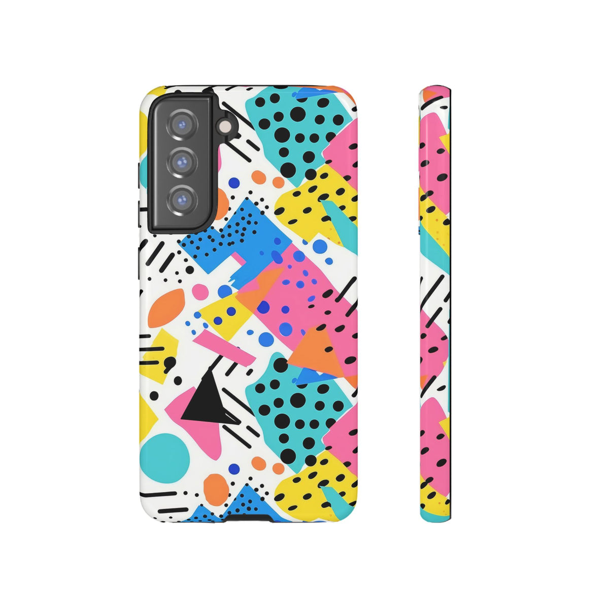 Bright Summer Memphis Design Phone Case – Vibrant and Playful Phone Cover