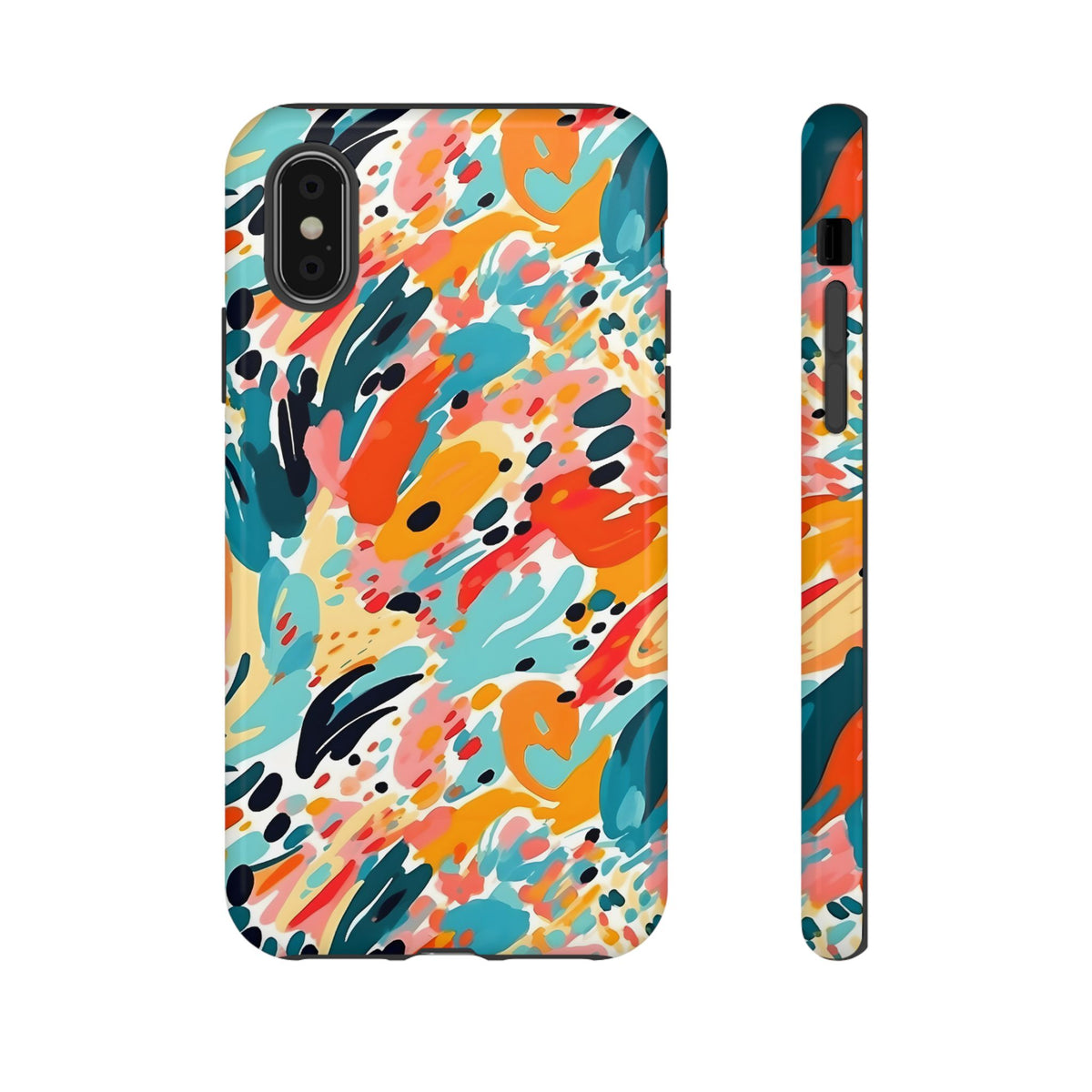 Abstract Painting Design Phone Case – Modern Art-Inspired Phone Cover 7