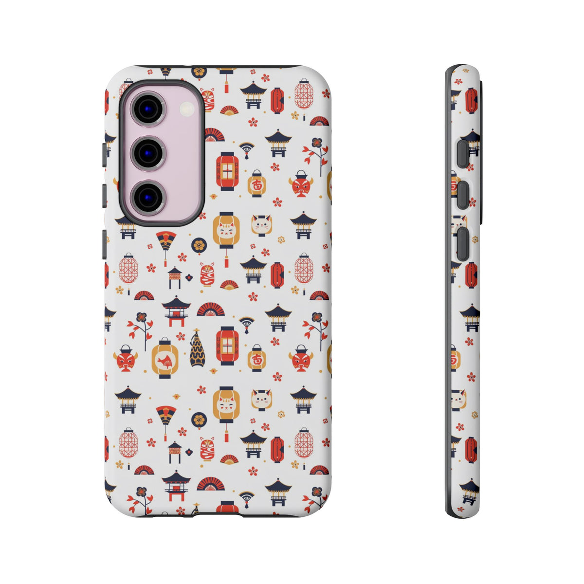 Japanese Pattern Phone Case – Elegant & Timeless Design for Your Phone 121