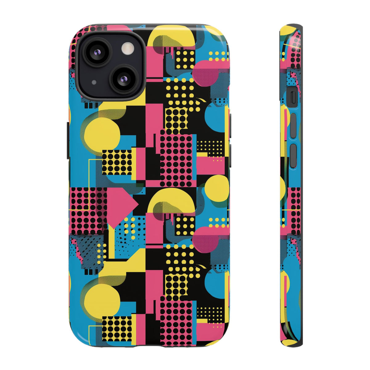 Retro 80s Seamless Phone Case – Vintage Style Meets Modern Protection 168