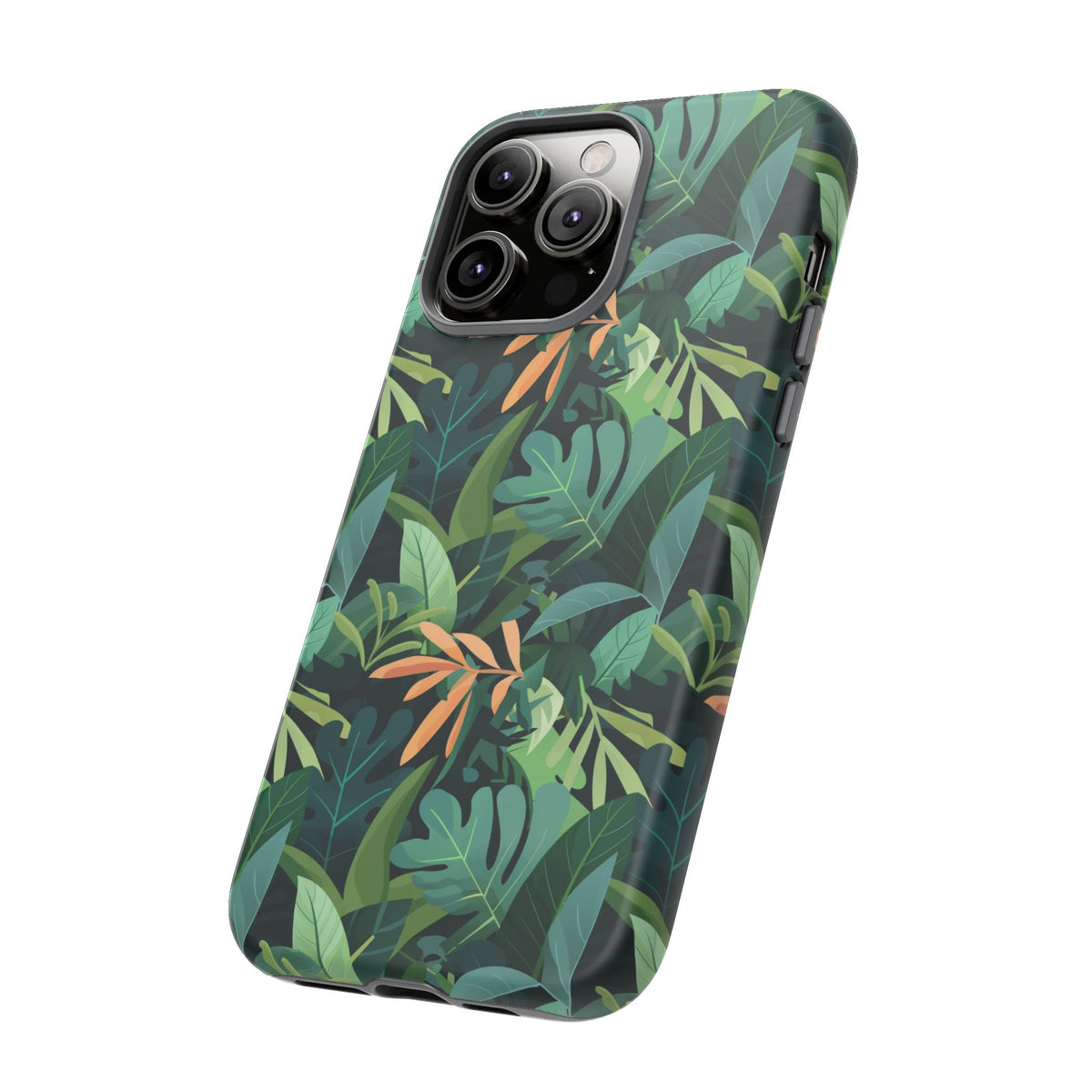 Jungle Pattern Phone Case – Exotic & Lush Design for Your Phone 341