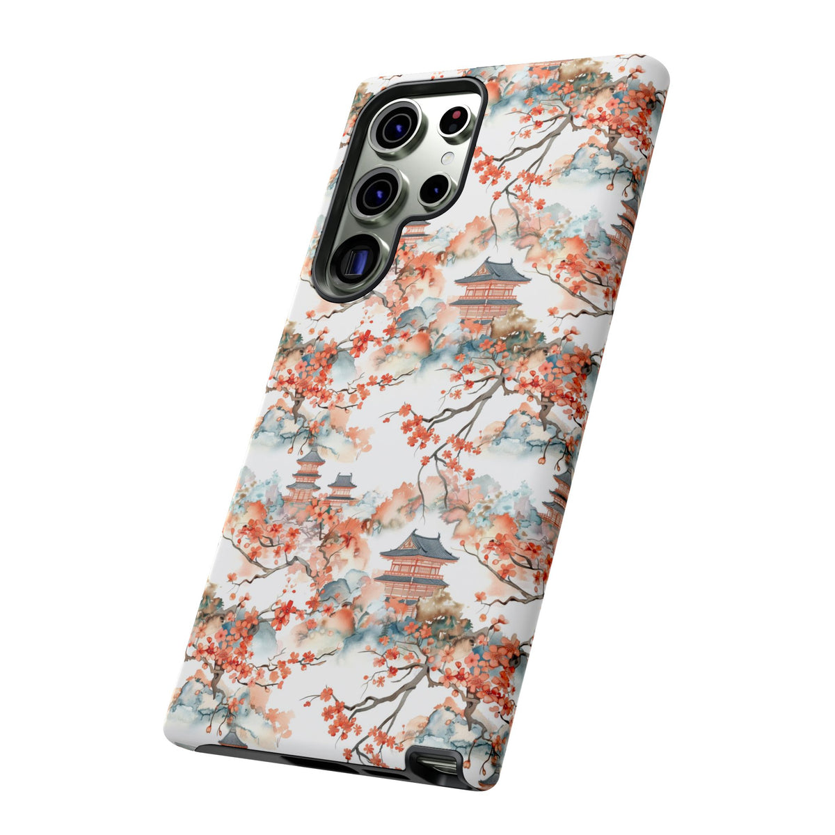 Japanese Pattern Phone Case – Elegant & Timeless Design for Your Phone 019