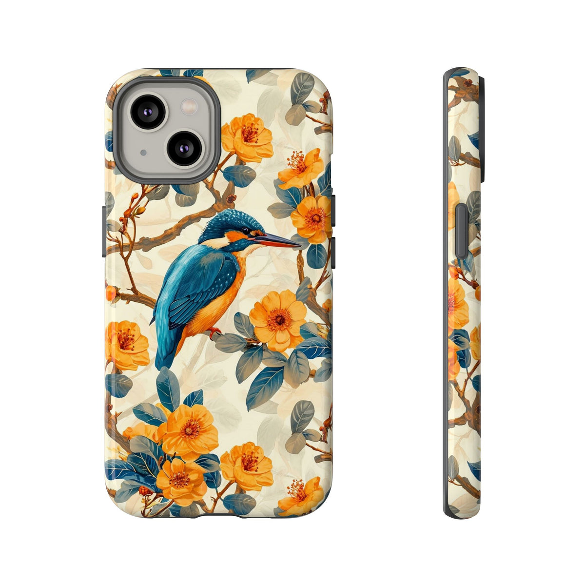 Birds Seamless Pattern Phone Case – Elegant and Timeless Avian Design