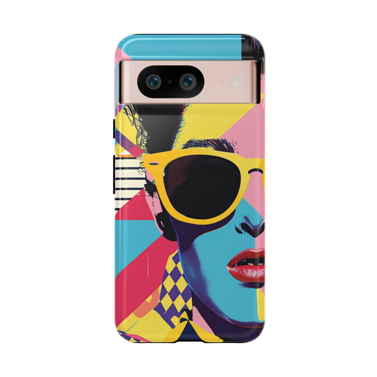 Retro 80s Seamless Phone Case – Vintage Style Meets Modern Protection 7