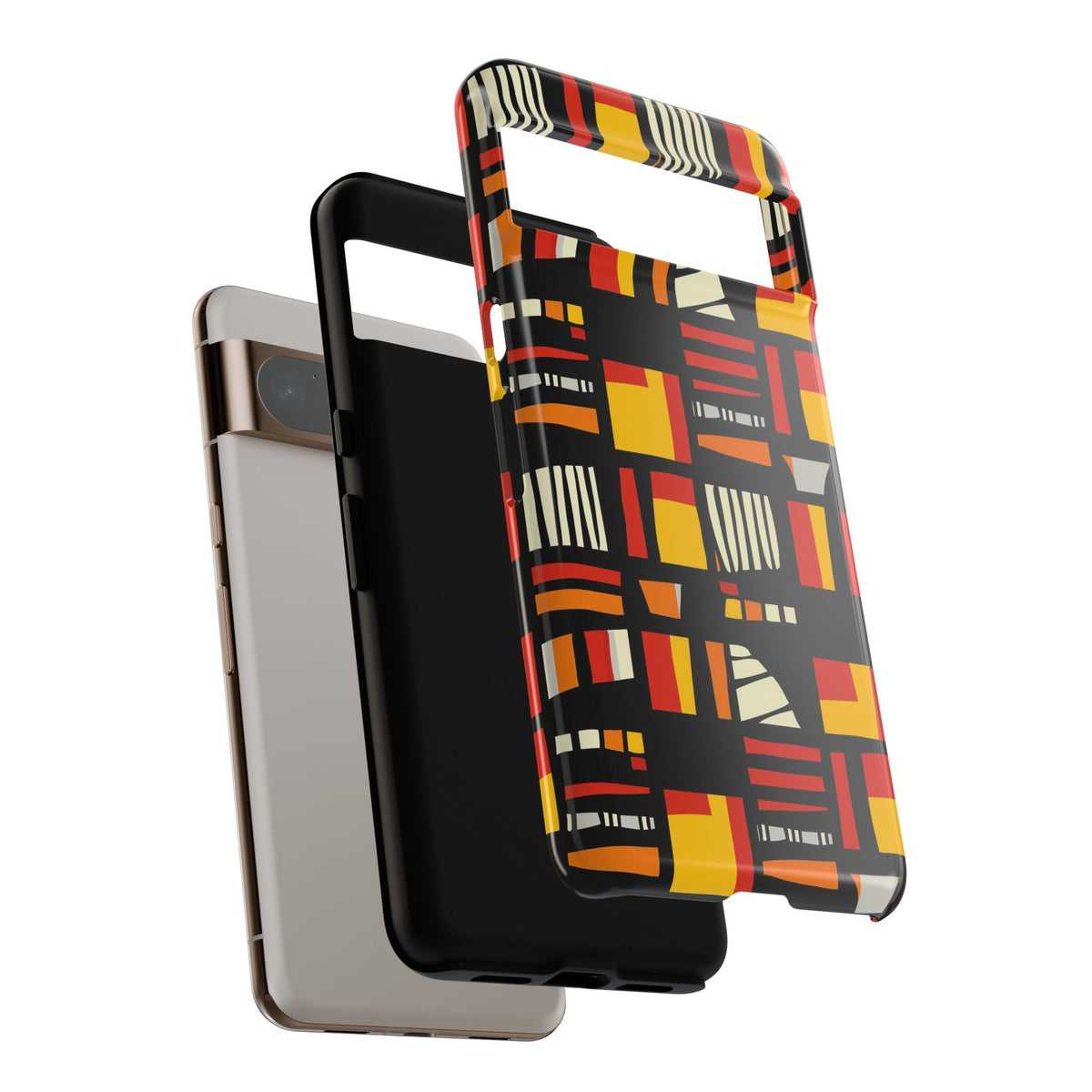 Stylish African Pattern Phone Case – Unique and Vibrant Protection 099