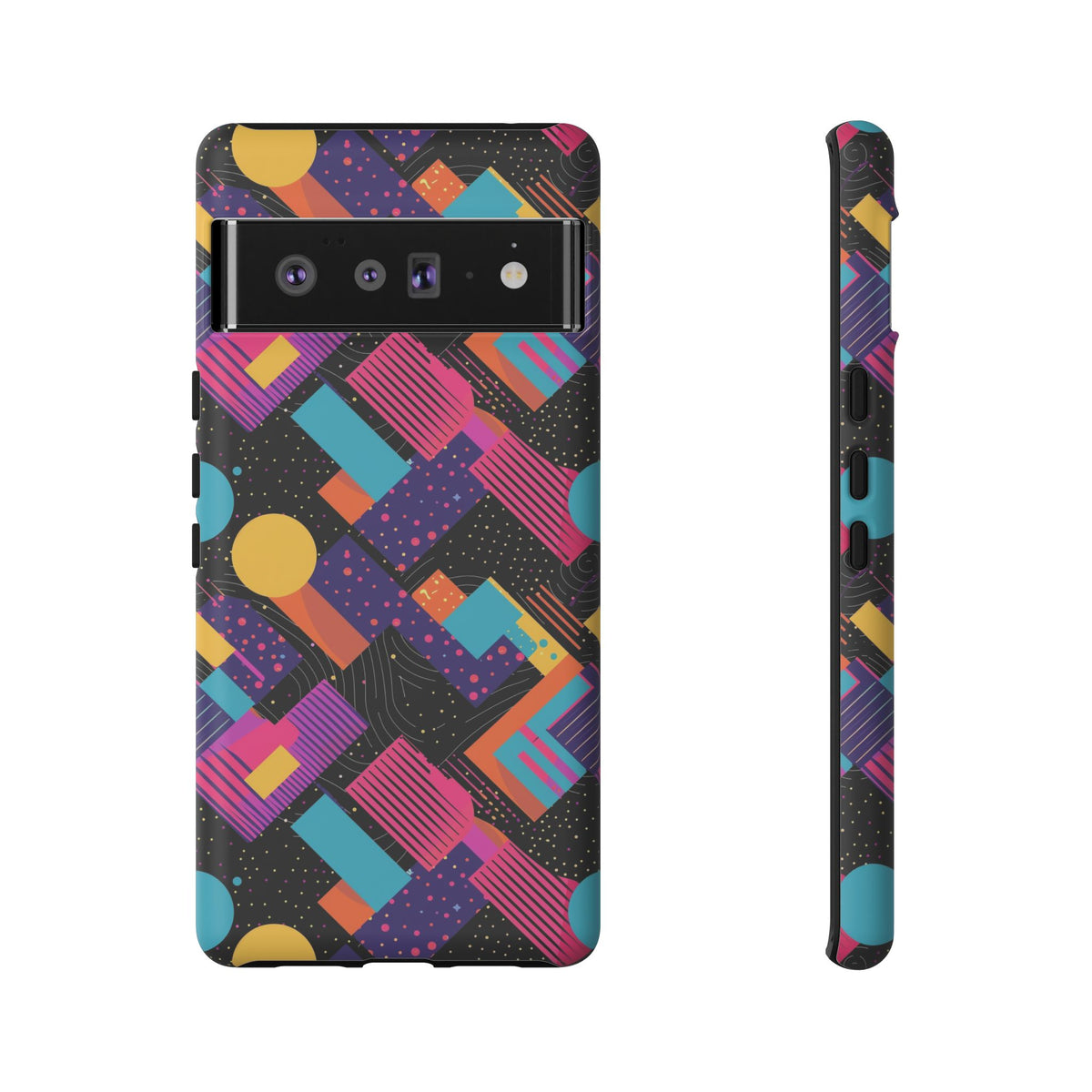 Retro 80s Seamless Phone Case – Vintage Style Meets Modern Protection 088