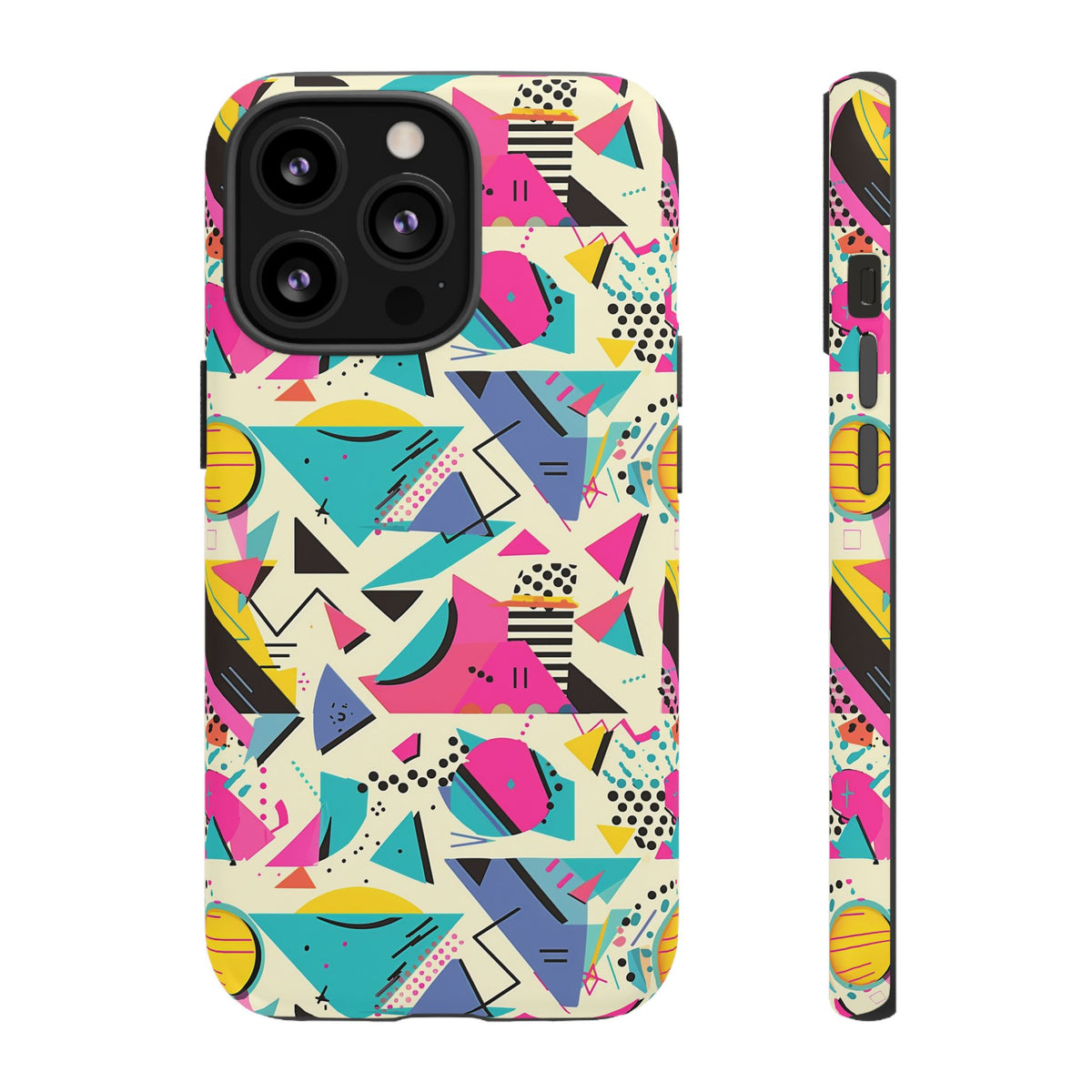 Retro 80s Seamless Phone Case – Vintage Style Meets Modern Protection 104