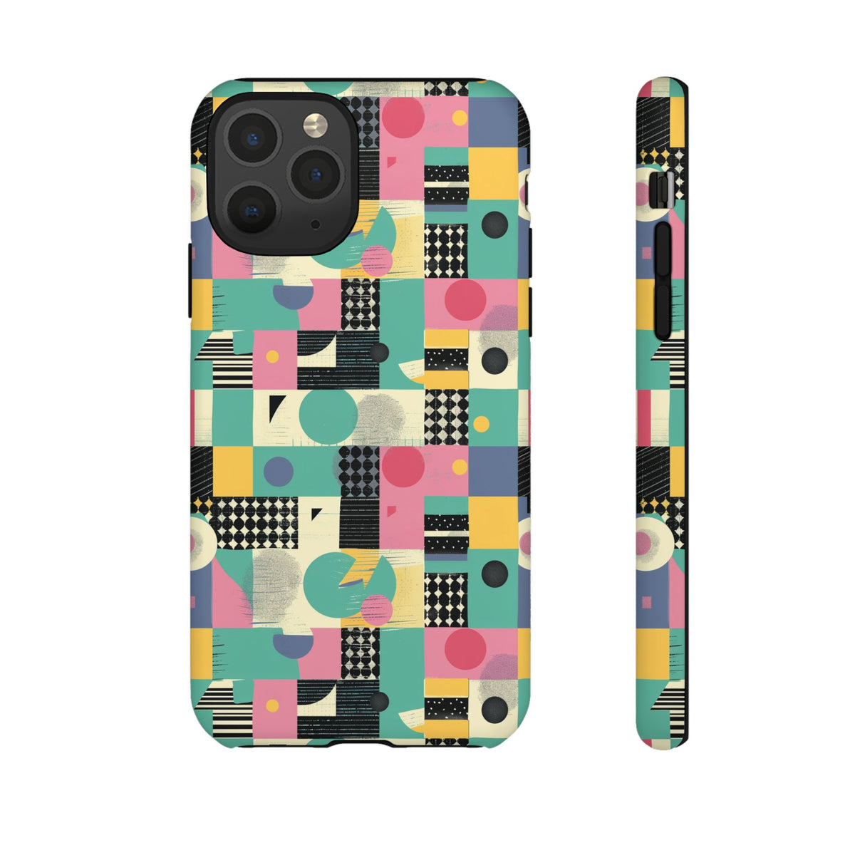 Retro 80s Seamless Phone Case – Vintage Style Meets Modern Protection 289