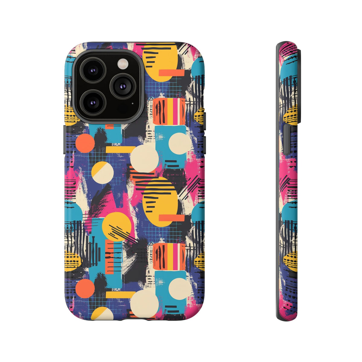 Retro 80s Seamless Phone Case – Vintage Style Meets Modern Protection 153