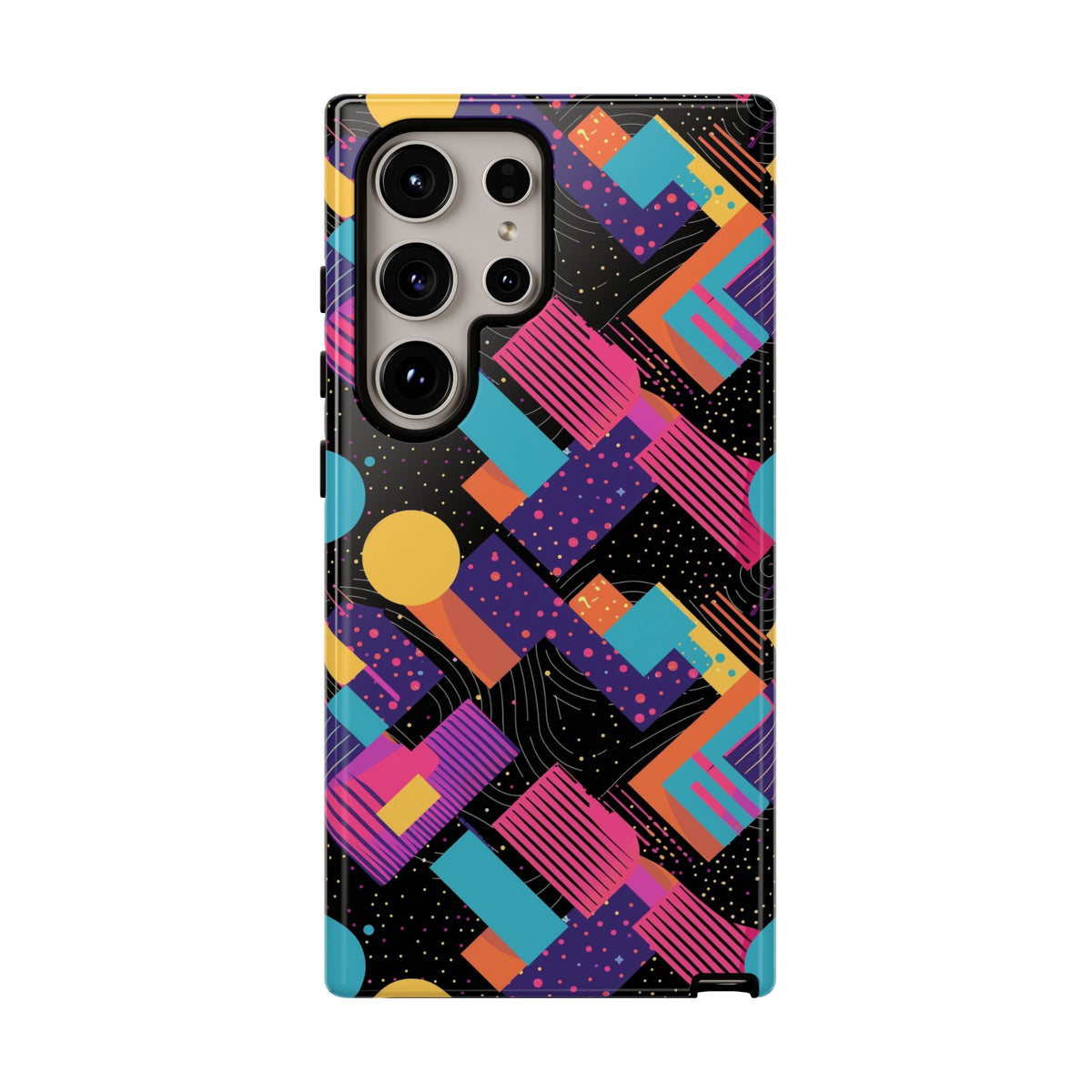 Retro 80s Seamless Phone Case – Vintage Style Meets Modern Protection 088