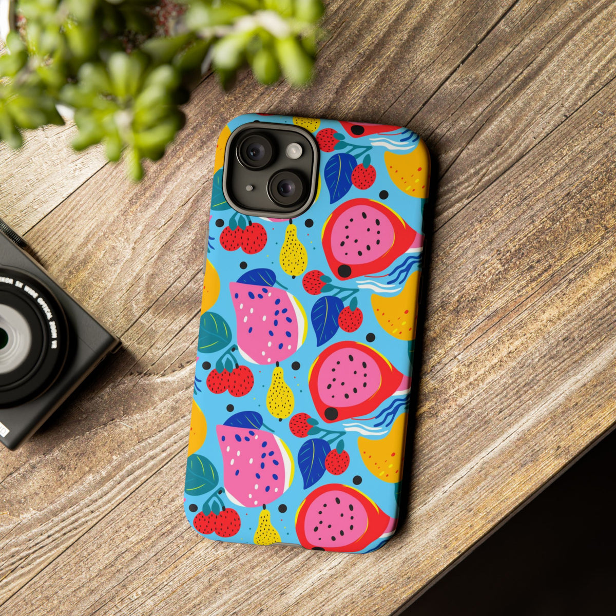 Fruit Pattern Phone Case – Vibrant & Fun Design for Your Smartphone 945