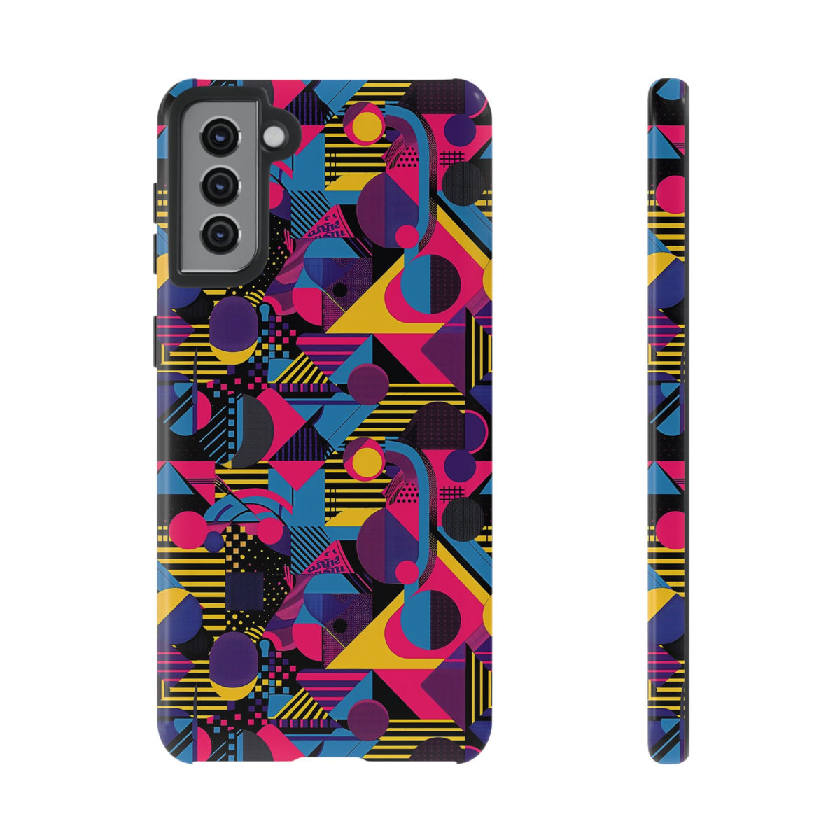 Retro 80s Seamless Phone Case – Vintage Style Meets Modern Protection 085