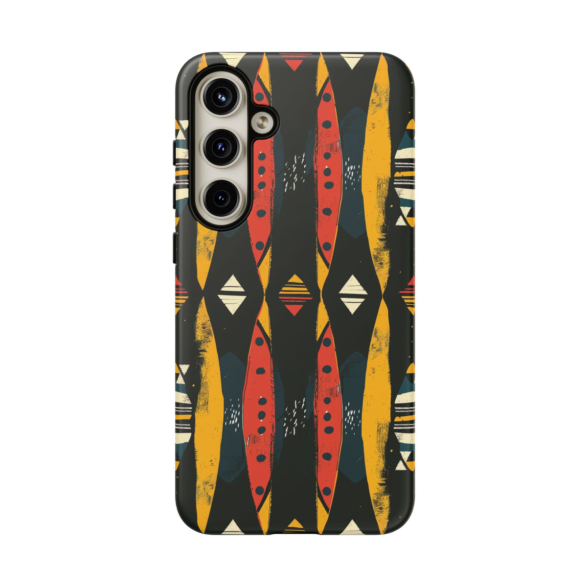 Stylish African Pattern Phone Case – Unique and Vibrant Protection 156