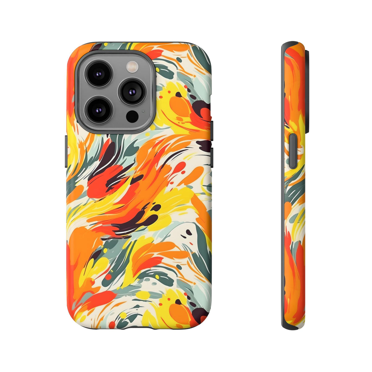 Abstract Painting Design Phone Case – Modern Art-Inspired Phone Cover 5