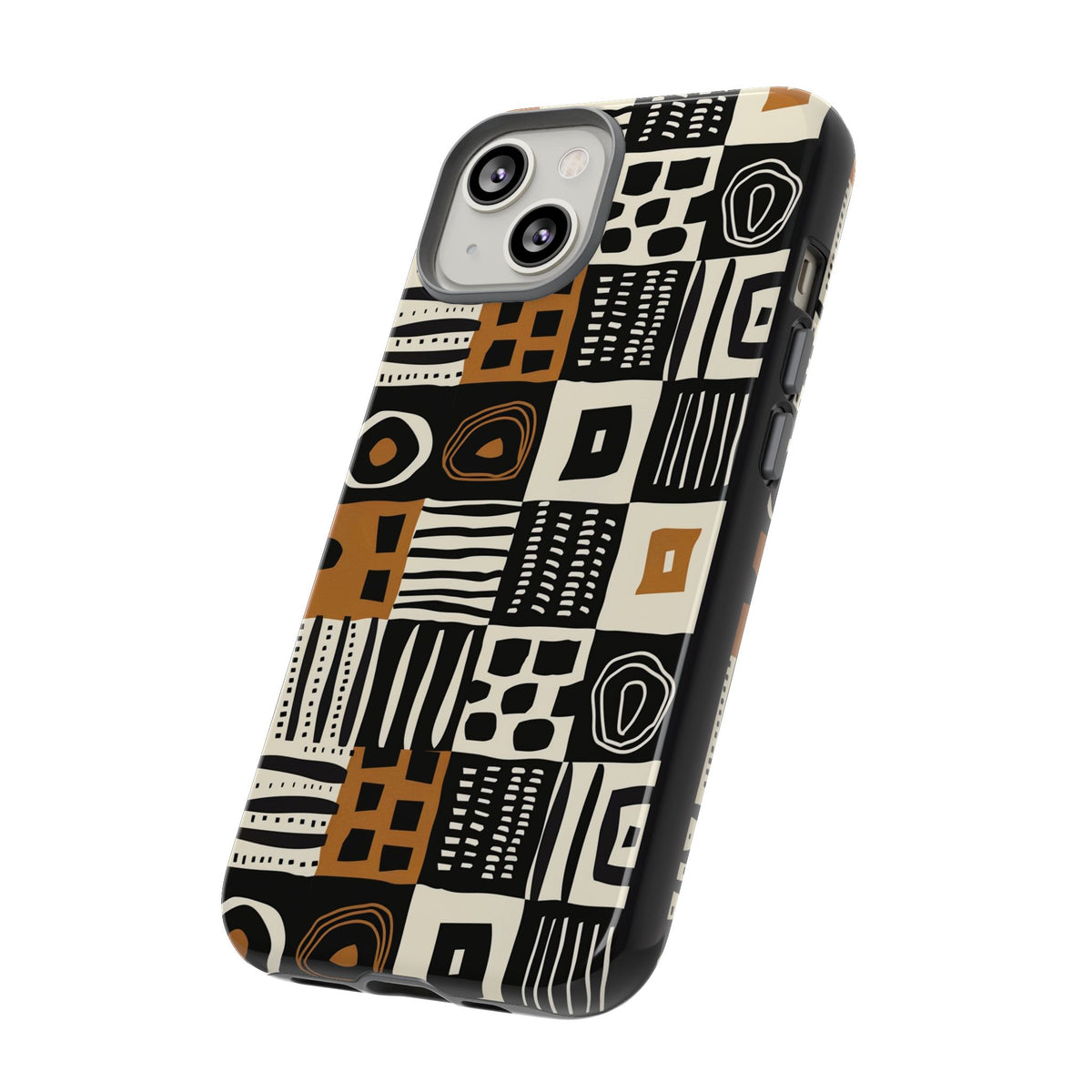 Stylish African Pattern Phone Case – Unique and Vibrant Protection 168
