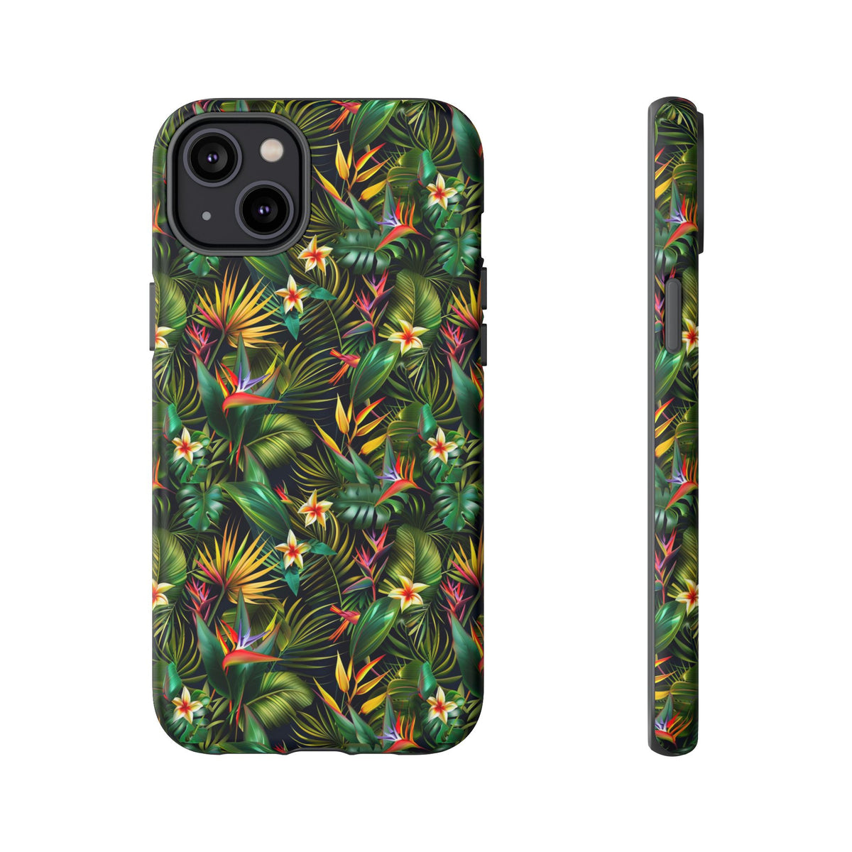 Jungle Pattern Phone Case – Exotic & Lush Design for Your Phone 348