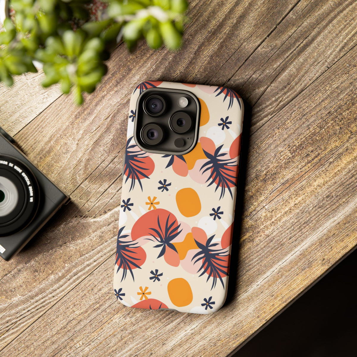 Vibrant Summer Pattern Phone Case - Fun Tropical & Beach Designs