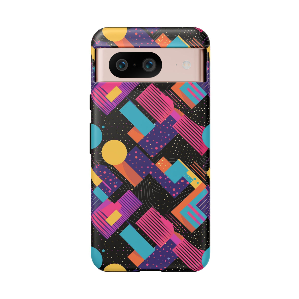 Retro 80s Seamless Phone Case – Vintage Style Meets Modern Protection 088