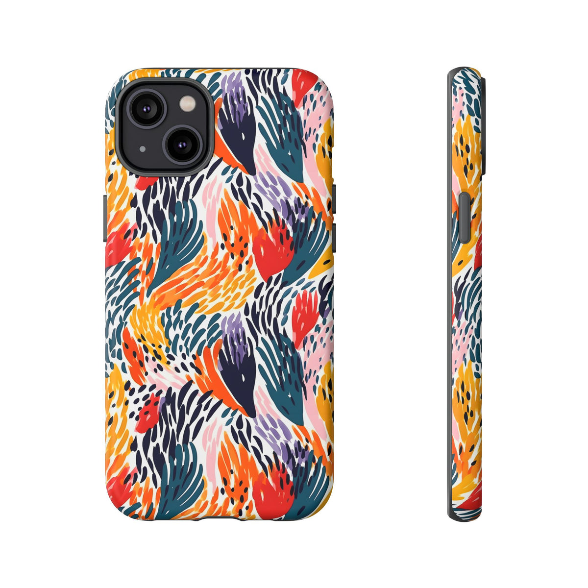 Abstract Painting Design Phone Case – Modern Art-Inspired Phone Cover