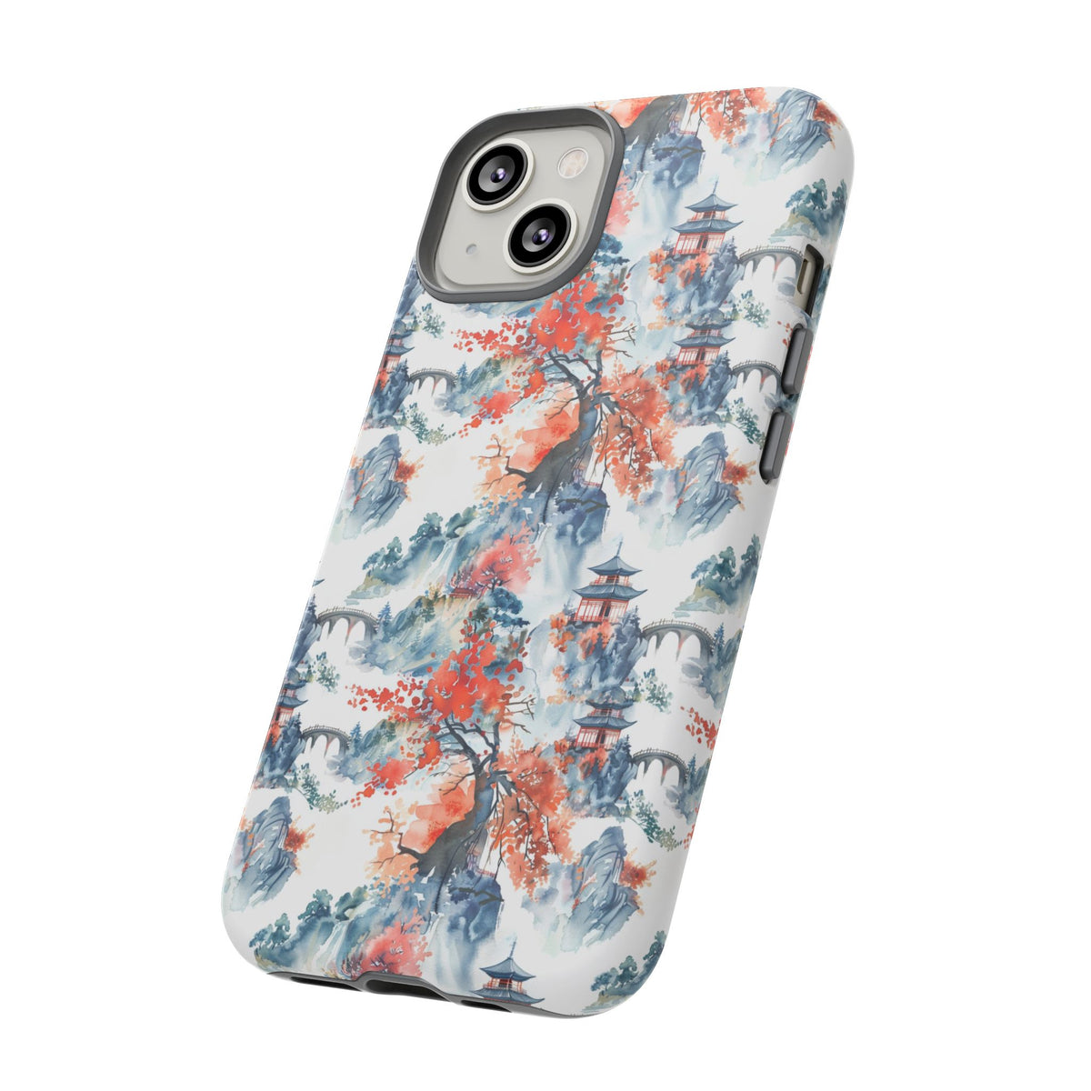 Japanese Pattern Phone Case – Elegant & Timeless Design for Your Phone 043