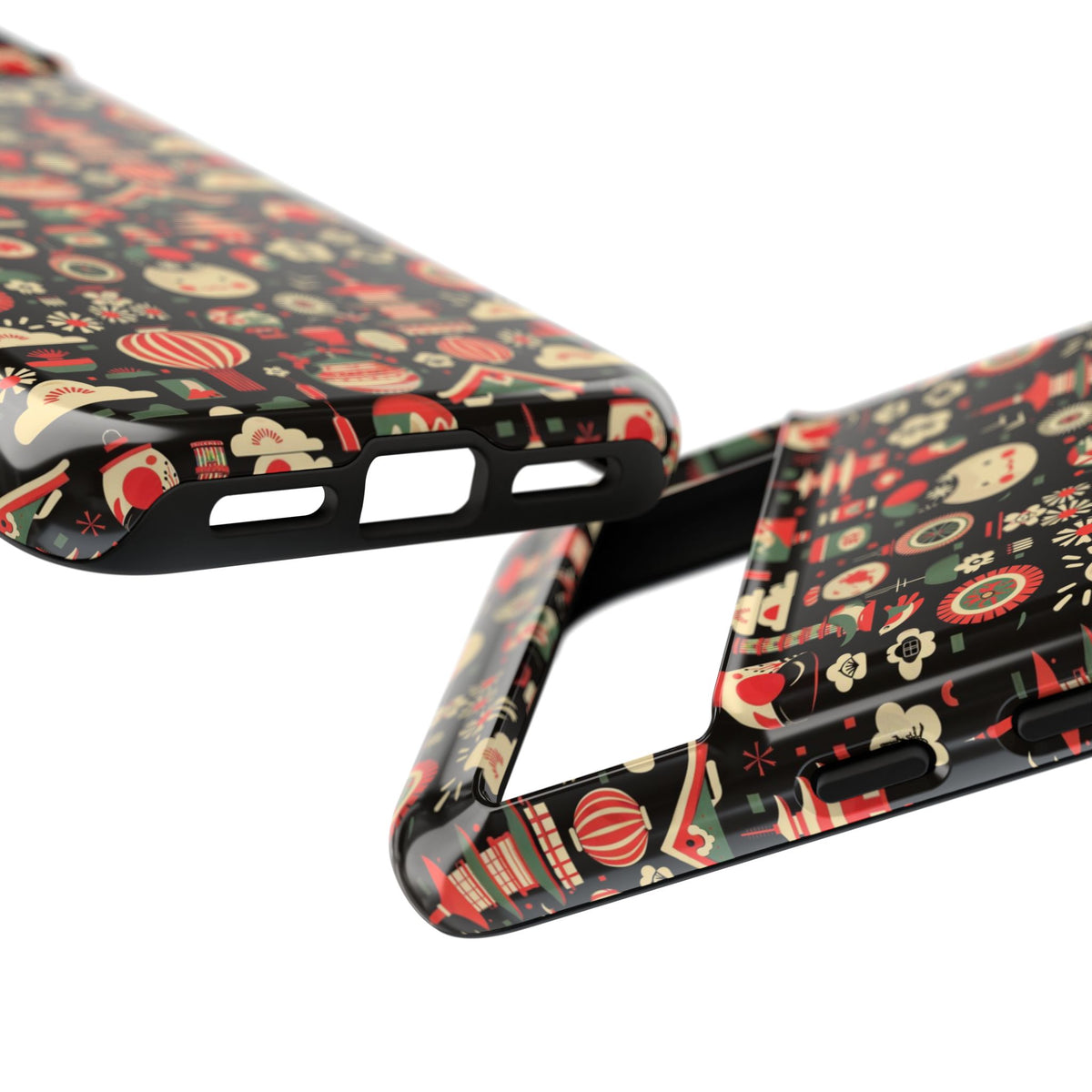 Japanese Pattern Phone Case – Elegant & Timeless Design for Your Phone 032