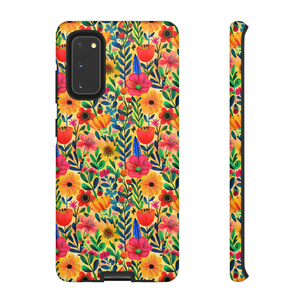 Frida Kahlo's Flower Phone Case – Artistic Elegance for Your Phone 7