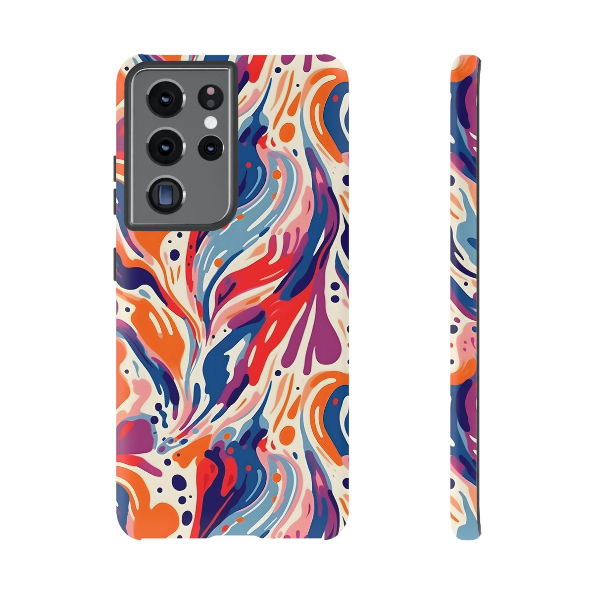 Abstract Painting Design Phone Case – Modern Art-Inspired Phone Cover 6