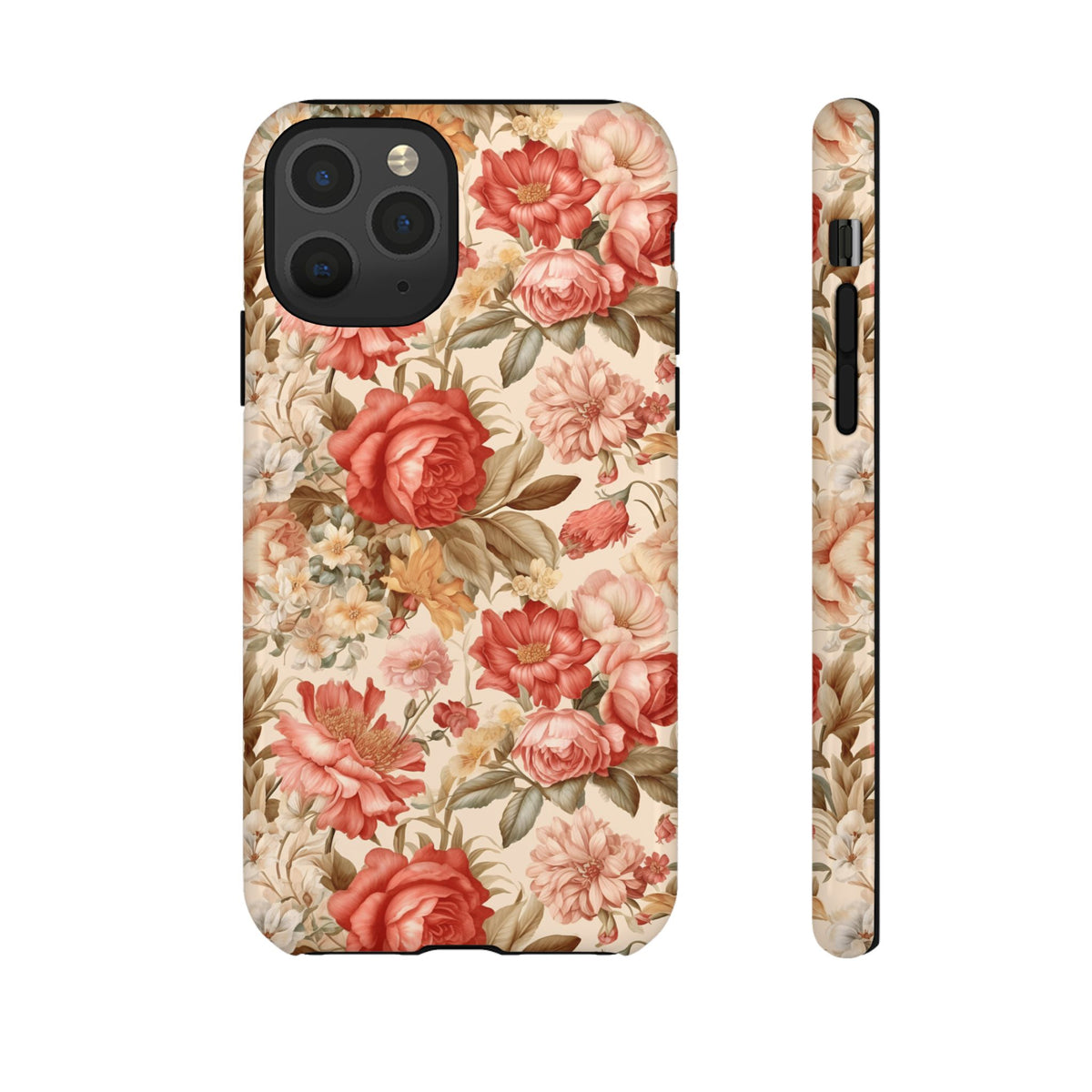 Antique Garden Botanical Phone Case - Vintage Botanical Phone Cover