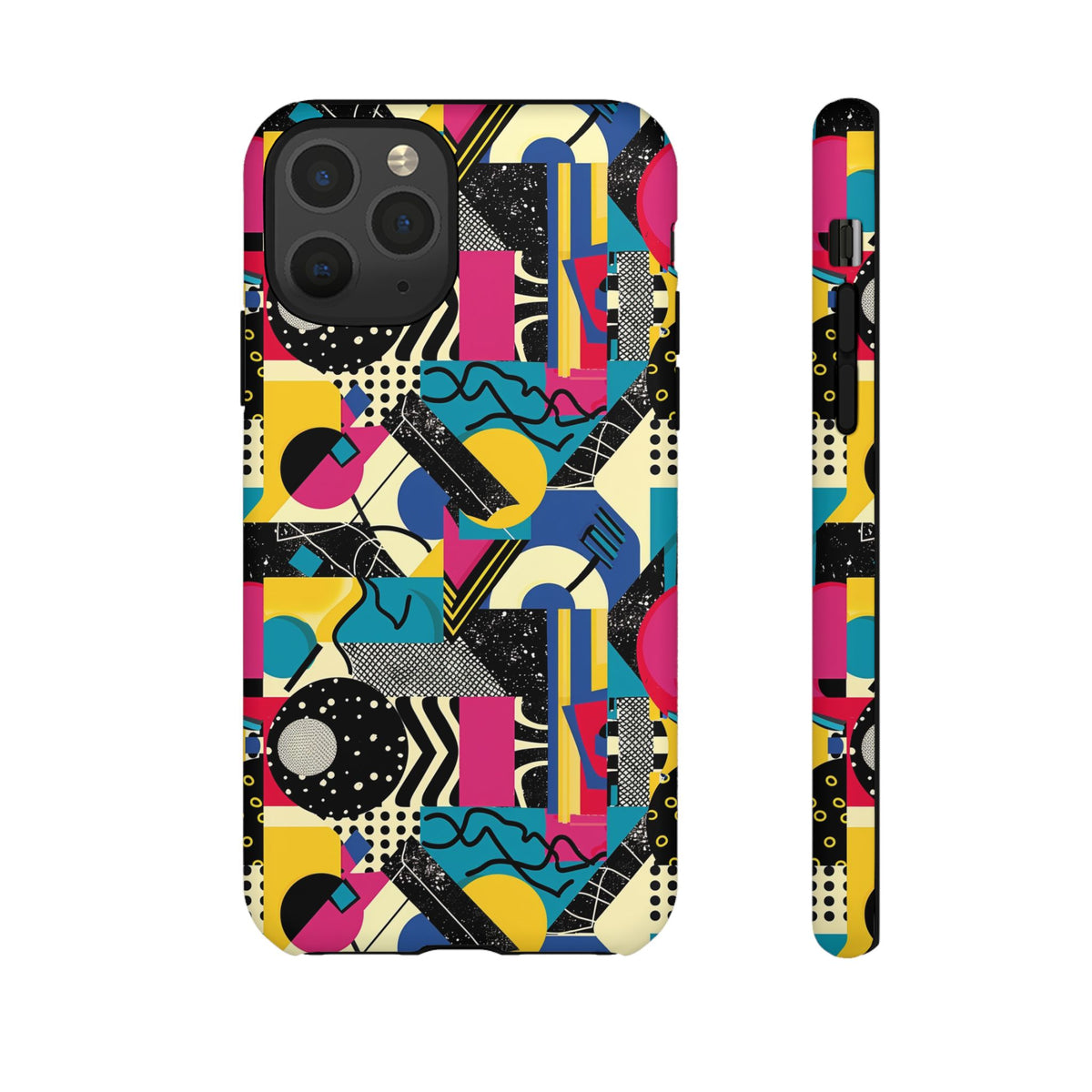 Retro 80s Seamless Phone Case – Vintage Style Meets Modern Protection 194