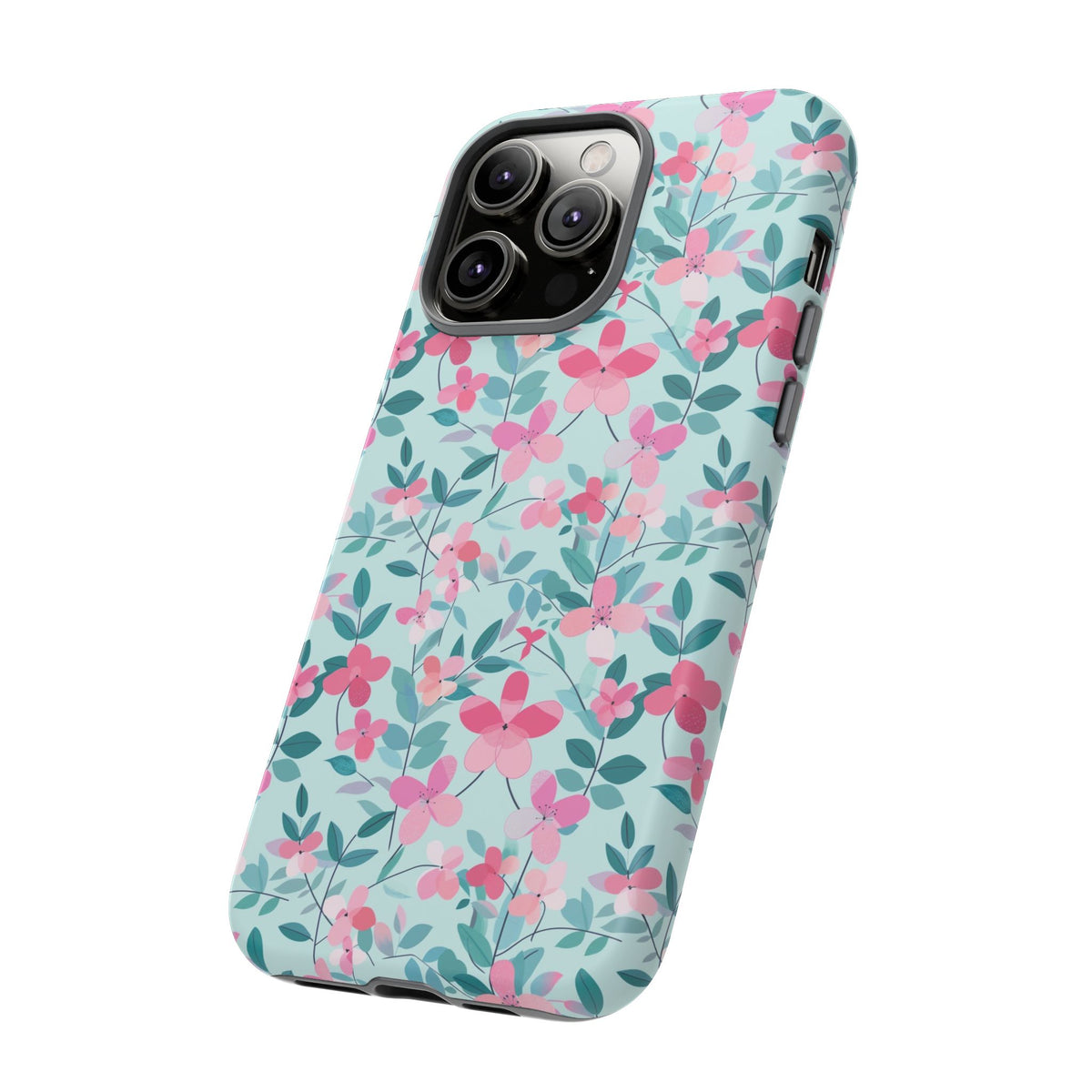 Spring Pattern Phone Case – Fresh & Vibrant Design for Your Phone 412